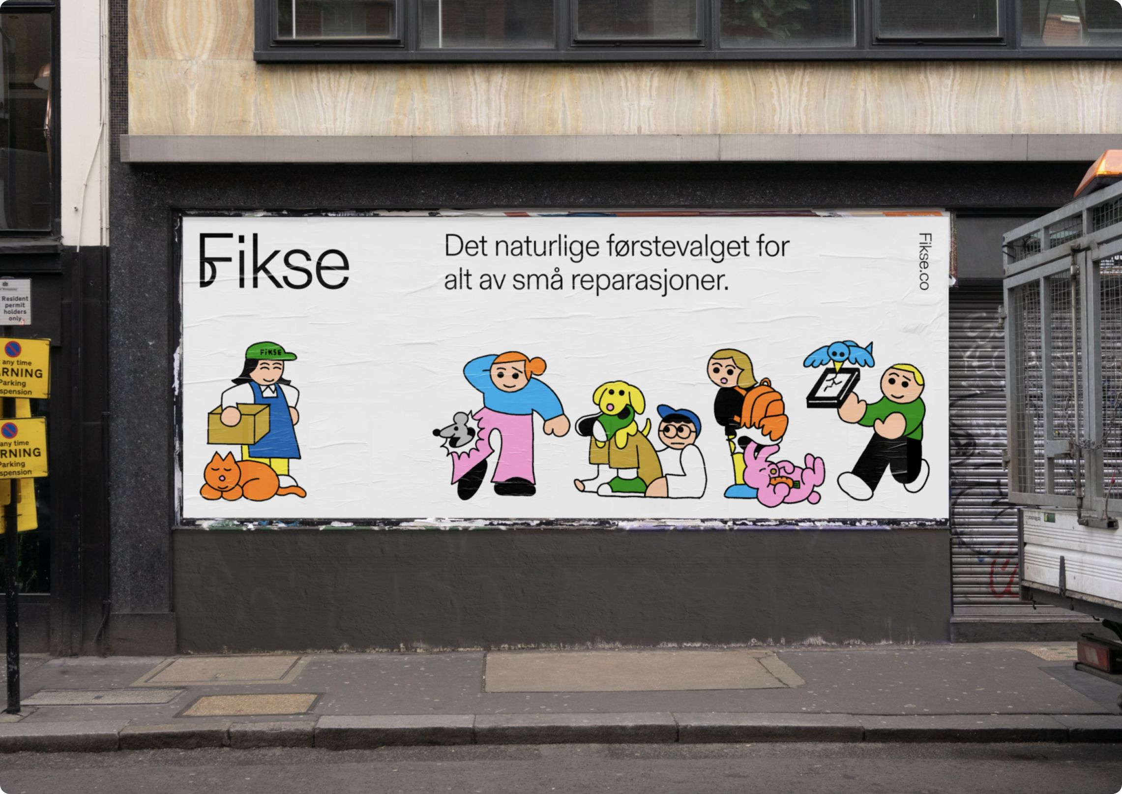 Fikse billboard