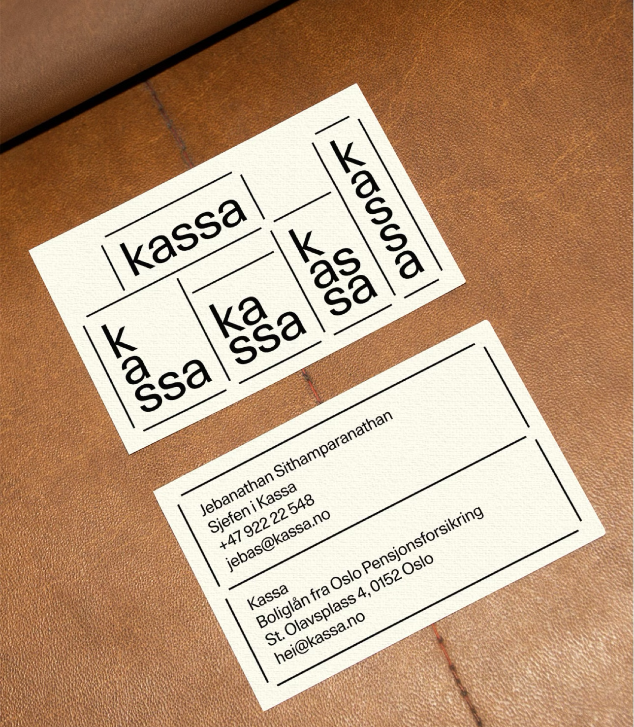 Kassa business cards